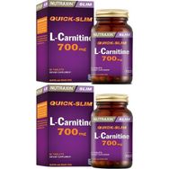 Nutraxin Quick Slim L-Carnitine 700 mg 2x60 Kapsül