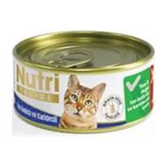 Nutri 85 gr Feline Kıyılmış Ton Balıklı ve Karidesli Tahılsız Yetişkin Kedi Konservesi