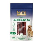 Nutri Canin 80 gr Kuzu Eti Sarılı Kemik Köpek Ödül Maması
