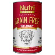 Nutri Canin %92 Sığır Etli Tahılsız 400 gr Köpek Konservesi