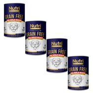 Nutri Canin Domuz Etli %92 Tahılsız 4x400 gr Yaş Köpek Maması