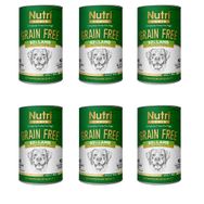 Nutri Canin Kuzu Etli Tahılsız 6x400 gr Köpek Konserve