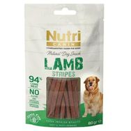 Nutri Canin Lamb Stripes Tahılsız Kuzulu 80 gr Köpek Ödülü