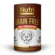 Nutri Canin Tahılsız Geyik Etli 400 gr Köpek Konserve