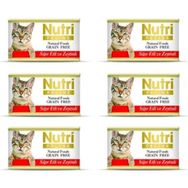 Nutri Feline 85 gr Sığır Etli Zeytinli Tahılsız Kedi Konservesi