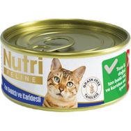 Nutri Feline 85 gr Tahılsız Ton Balıklı ve Karidesli Yetişkin Kediler İçin Yaş Kedi Maması
