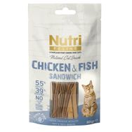 Nutri Feline Chicken&Fish Sandwich 50 gr Köpek Ödülü