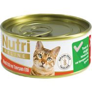 Nutri Feline Grain Free Turkey Pate with Rabbit Adult Cat Tahılsız Hindi Tavşan Etli 85 Yetişkin Kediler Yaş Kedi Maması