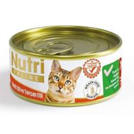 Nutri Feline Hindi Etli ve Tavşanlı Tahılsız 85 gr Yaş Kedi Mama