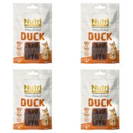 Nutri Feline Ördekli Tahılsız 4x50 gr Kedi Ödülü