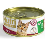 Nutri Feline Sığır Etli 85 gr Yaş Kedi Maması