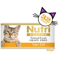 Nutri Feline Sığır Etli Tahılsız 32x85 gr Yaş Kedi Maması