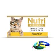Nutri Feline Tahılsız Tavuk Etli 12x85 gr Kedi Konserve