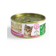 Nutri Feline Tahılsız Tavuk Etli ve Ton Balıklı Kitten Yavru 85 gr Kedi Yaş Maması