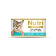 Nutri Feline Tahılsız Ton Balıklı ve Sardalyalı 85 gr Yetişkin Konserve Kedi Maması
