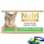 Nutri Feline Tahılsız Ton ve Alabalıklı 12x85 gr Kedi Konserve