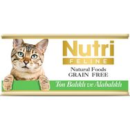 Nutri Feline Ton & Alabalık 85 gr 12 Adet Nutri Yaş Kedi Maması
