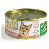 Nutri Feline Ton & Somon Balıklı 85 gr 12 Adet Nutri Yaş Kedi Maması