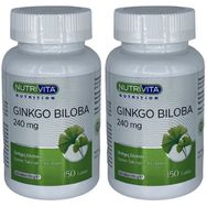 Nutrivita Ginkgo Biloba 240 mg 2x150 Tablet