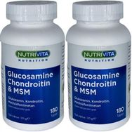 Nutrivita Glucosamine Chondroitin Msm 2x180 Tablet