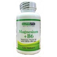 Nutrivita Magnesium Vitamin B6 İçeren 120 Tablet