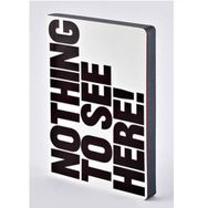Nuuna A5 Nothing To See Here Premium Kağıt 256 Sayfa Noktalı Defter