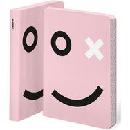 Nuuna Gri Ox A5 Premium Kağıt 256 Sayfa Noktalı Deri Defter