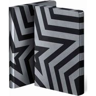 Nuuna Gri Super Star A6 Premium Kağıt 176 Sayfa Noktalı Deri Defter