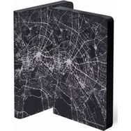 Nuuna Nightflight Over Berlin Silver A5 Premium Kağıt 176 Sayfa Noktalı Defter