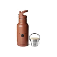 Nuuroo Bertil Caramel Cafe Kahverengi 350 ml Pipetli Paslanmaz Çelik Termos
