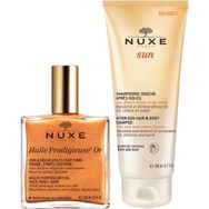 Nuxe 100 ml Huile Prodigieuse + Nuxe 200 ml Sun Güneş Sonrası Şampuan