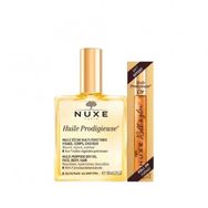 Nuxe Huile Prodigieuse 100 ml + Roll-On 8 ml Kuru Yağ