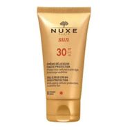 Nuxe Sun 30 Faktör Nemlendirici Tüm Cilt Tipleri İçin Renksiz Yüz Güneş Koruyucu Krem 50 ml
