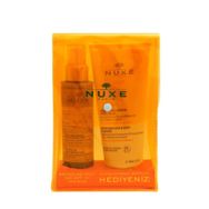 Nuxe Sun Spf30 150 ml Bronzlaştırıcı Yüz ve Vücut Yağı + Güneş Sonrası 200 ml Nemlendirici Saç ve Vücut Şampuan
