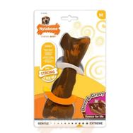 Nylabone 16 cm M Biftek ve Gravy Sos Aromalı Köpek Çiğneme Kemiği