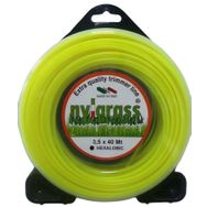Nylgrass 3.5 mm 40 mt Sarı Altı Köşe Tırpan Misinası