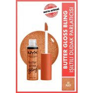 Nyx Professional Makeup Butter Gloss Bling 03 Pricey Işıltılı Dudak Parlatıcısı
