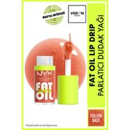 Nyx Professional Makeup Fat Oil Lip Drip Follow Back Parlatıcı Dudak Yağı