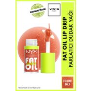 Nyx Professional Makeup Fat Oil Lip Drip Follow Back Parlatıcı Dudak Yağı