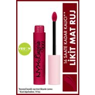 Nyx Professional Makeup Lip Lingerie XXL Liquid Lipstick Stamina Likit Ruj