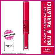 Nyx Professional Makeup Shine Loud High Shine Lip Color On A Mission Dudak Parlatıcısı