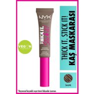 Nyx Professional Makeup Thick It Stick It Taupe Kaş Maskarası