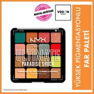 Nyx Professional Makeup Ultimate Shadow Palette Paradise Shock Göz Farı