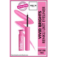 Nyx Professional Makeup Vivid Brights Don't Pink Twice Likit Eyeliner