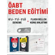 ÖABT Beden Eğitimi Öğretmenliği Deneme+Flash Bellek Video Ders Paketi Seti - Dijital Hoca