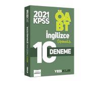 ÖABT İngilizce Öğretmenliği 10 Deneme - Yediiklim Yayınları