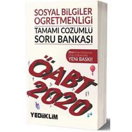 ÖABT Sosyal Bilgiler Öğretmenliği Tamamı Çözümlü Soru Bankası Yediiklim Yayınları