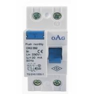 OAG 2X40 A 30Ma Kaçak Akım Koruma Rölesi