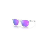 Oakley OAK 9013 9013H7 55 Frogskins Erkek Aynalı Kare Şeffaf Güneş Gözlüğü