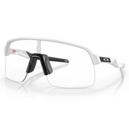 Oakley Sutro Matte White Clear Photochromic Bisiklet Güneş Gözlüğü